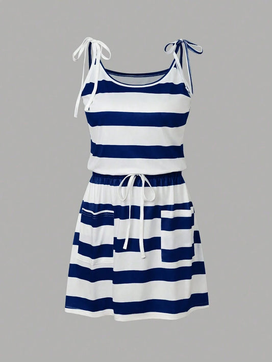 Boardwalk Striped Sundress