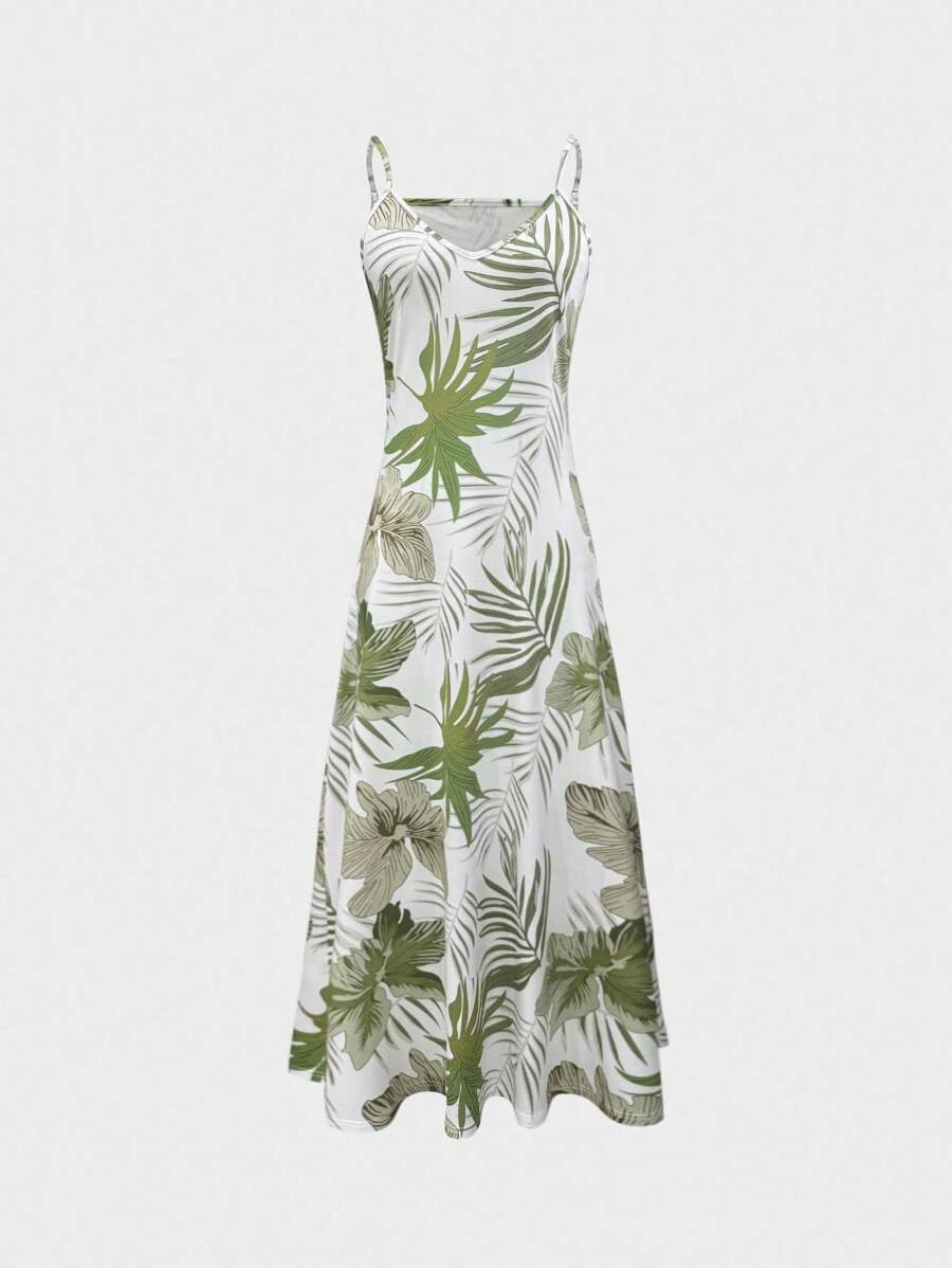 Hana Tropical Maxi Dress
