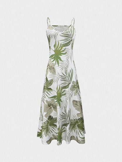 Hana Tropical Maxi Dress