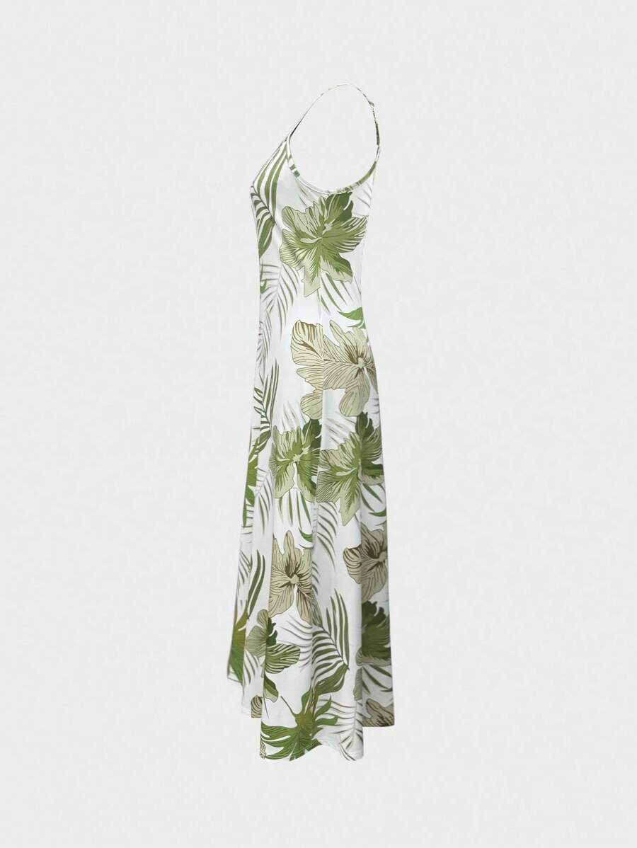 Hana Tropical Maxi Dress