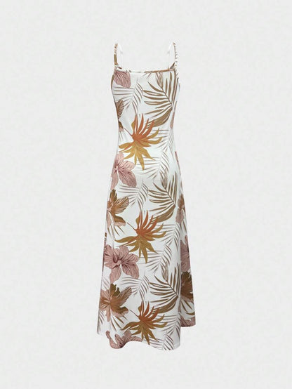 Hana Tropical Maxi Dress