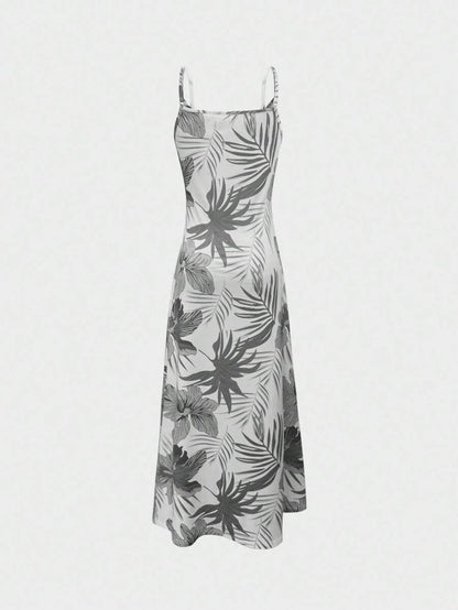 Hana Tropical Maxi Dress