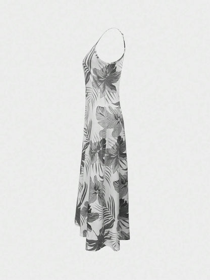 Hana Tropical Maxi Dress