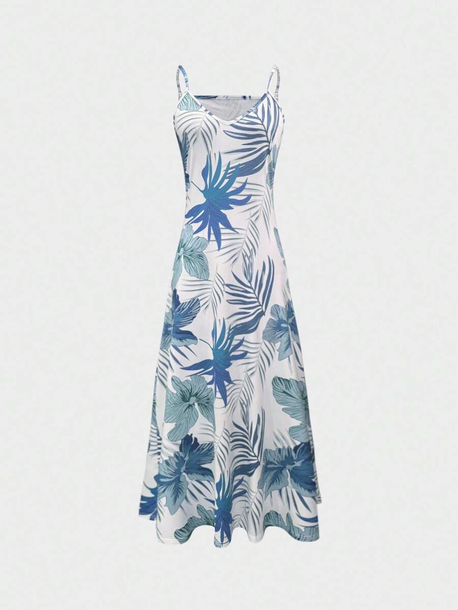 Hana Tropical Maxi Dress