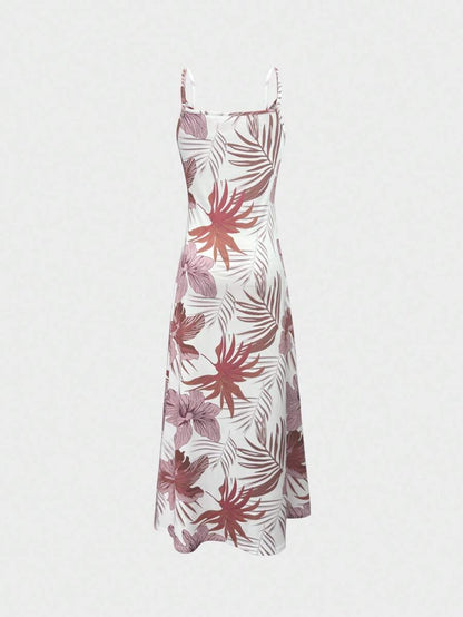Hana Tropical Maxi Dress