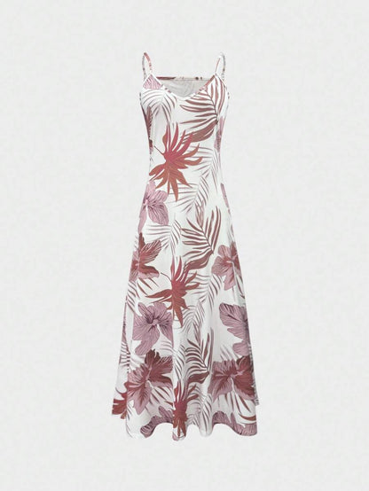Hana Tropical Maxi Dress