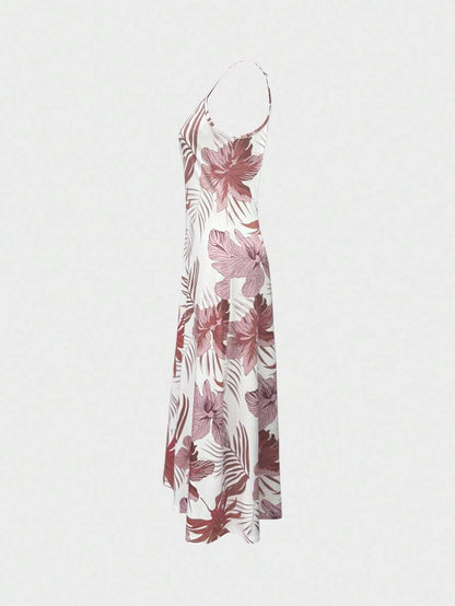 Hana Tropical Maxi Dress