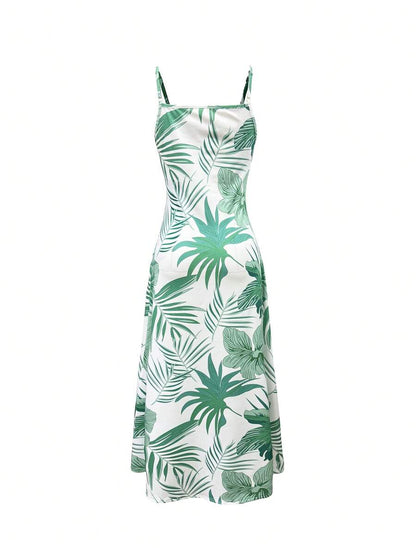 Hana Tropical Maxi Dress
