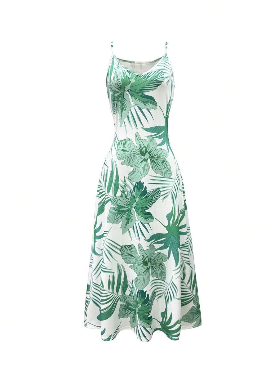 Hana Tropical Maxi Dress