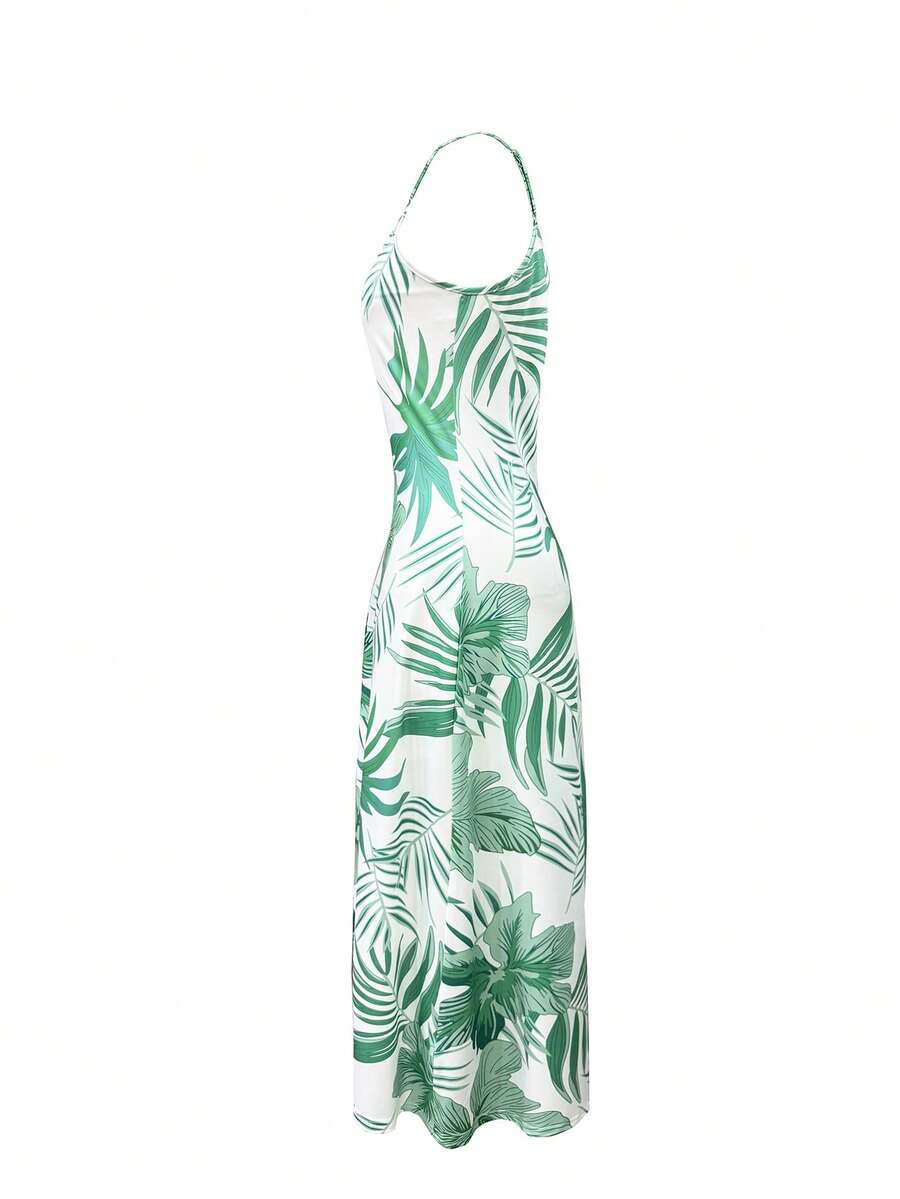 Hana Tropical Maxi Dress