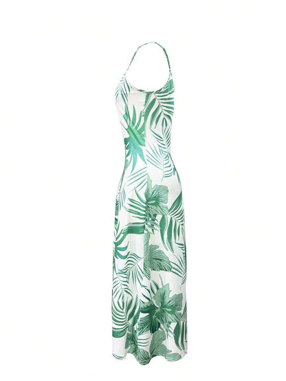 Hana Tropical Maxi Dress