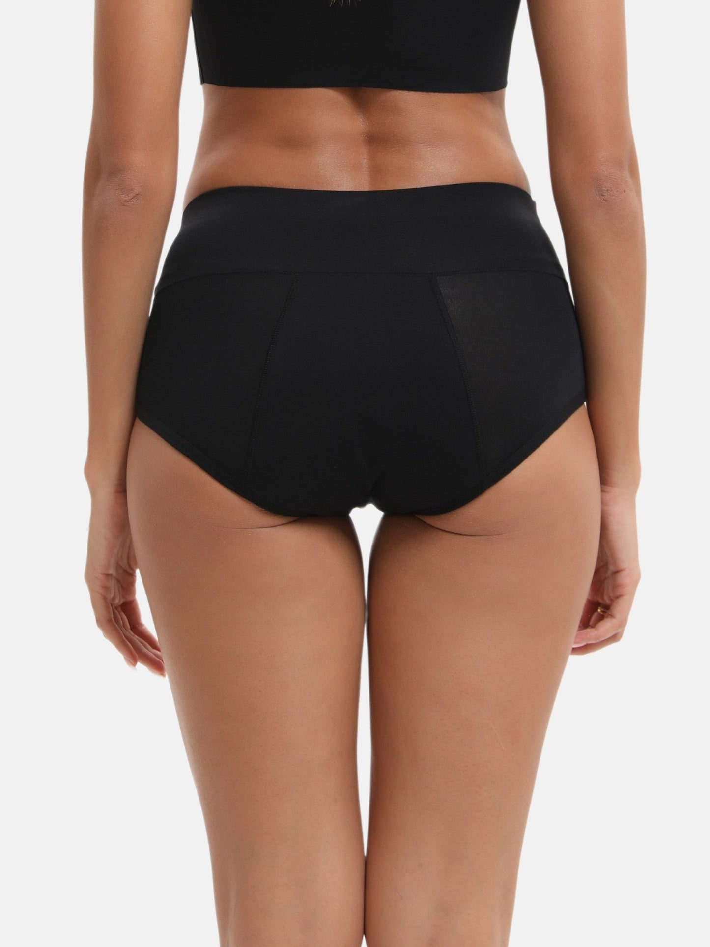 High Waist Bamboo Viscose Heavy Flow Period Underwear