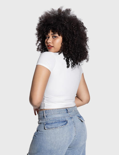 Vaya Double-Lined Crew Neck Tee