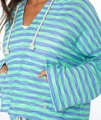Rich Coast Stripe Hoodie