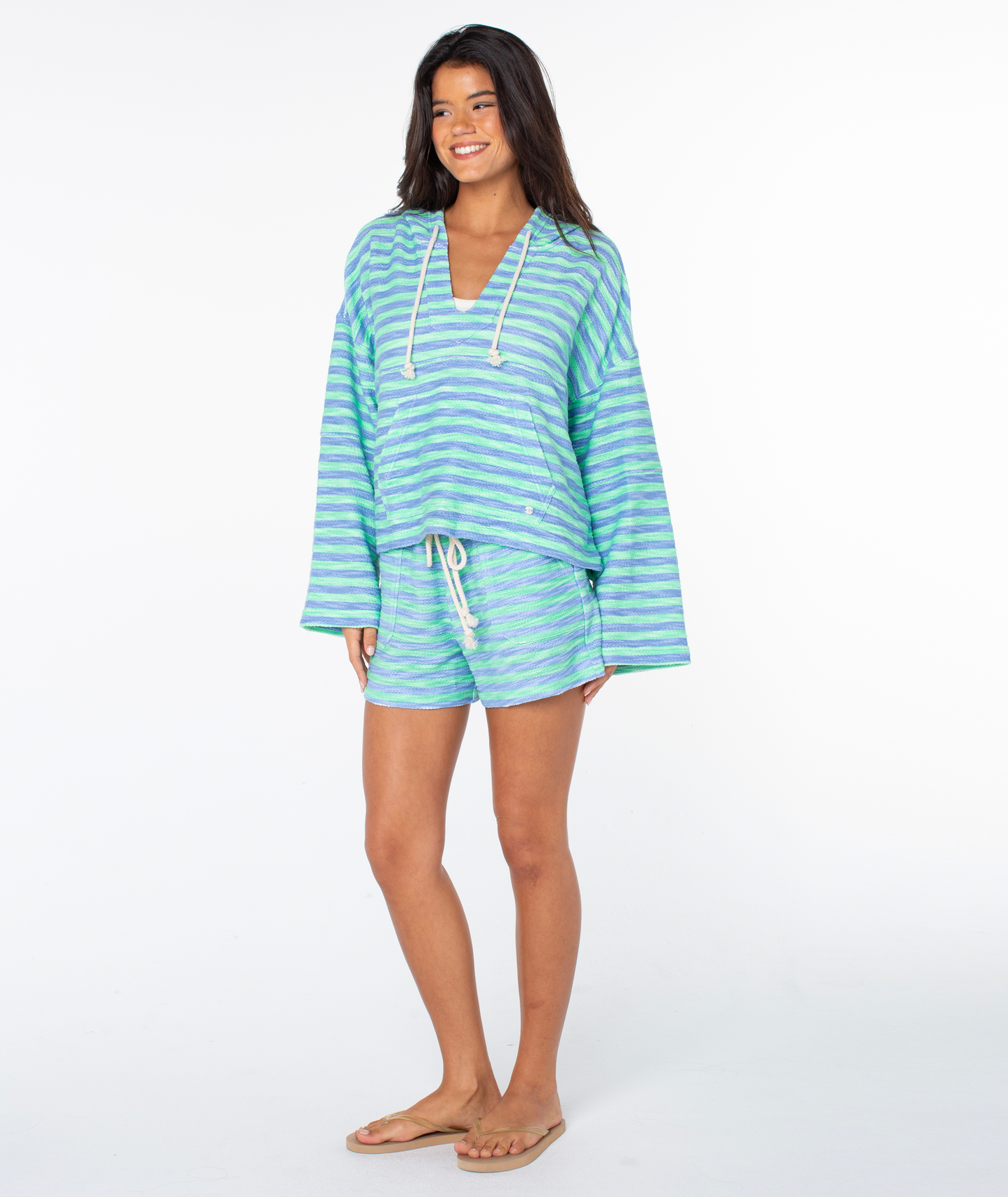 Rich Coast Stripe Hoodie